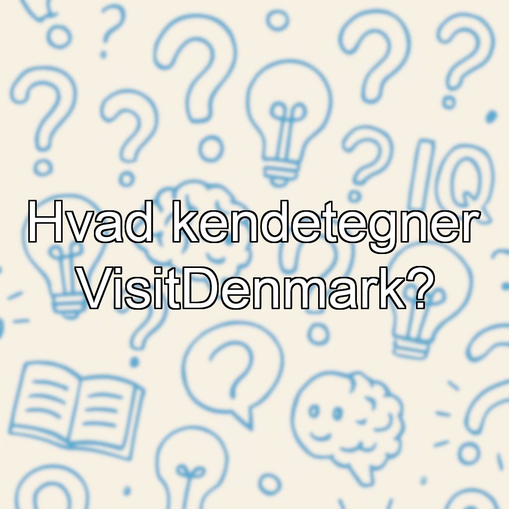 Hvad kendetegner VisitDenmark?