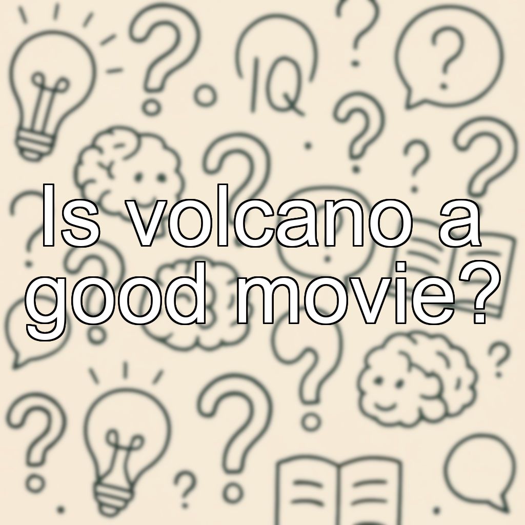 Is volcano a good movie?