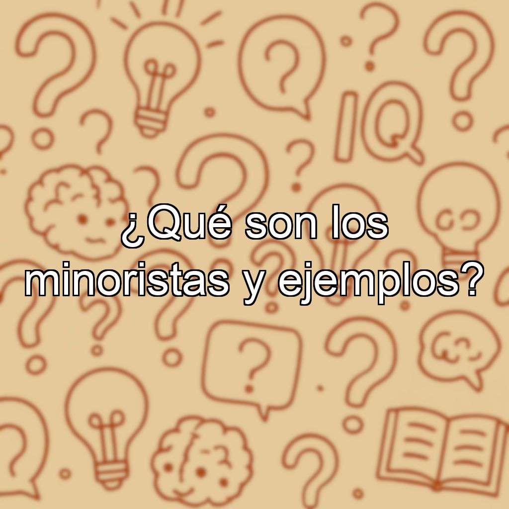 ¿Qué son los minoristas y ejemplos?