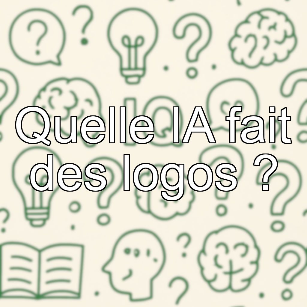 Quelle IA fait des logos ?