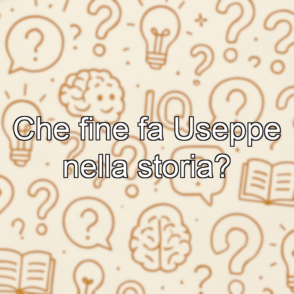 Che fine fa Useppe nella storia?