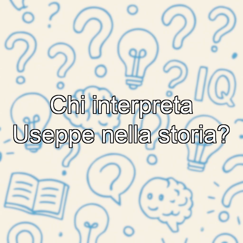 Chi interpreta Useppe nella storia?