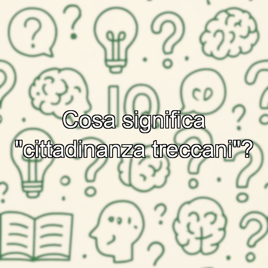 Cosa significa 