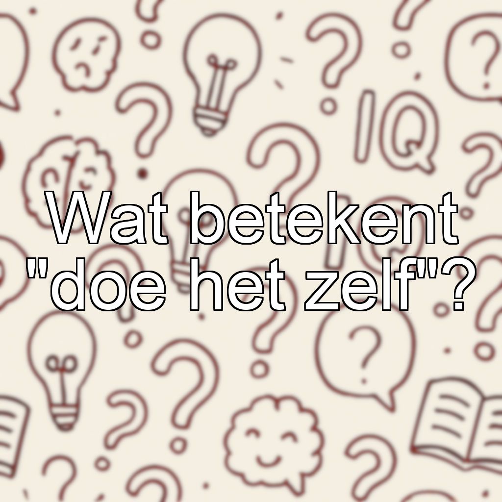 Wat betekent 