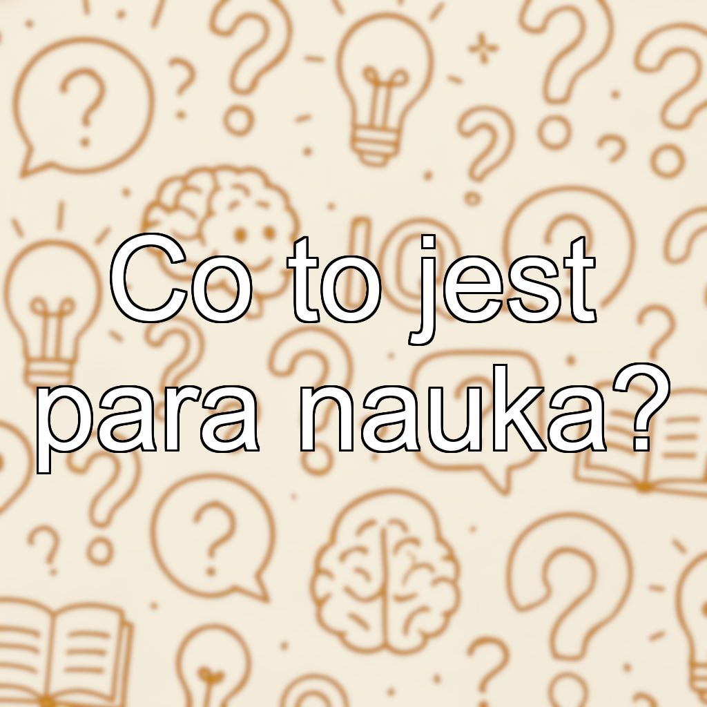 Co to jest para nauka?