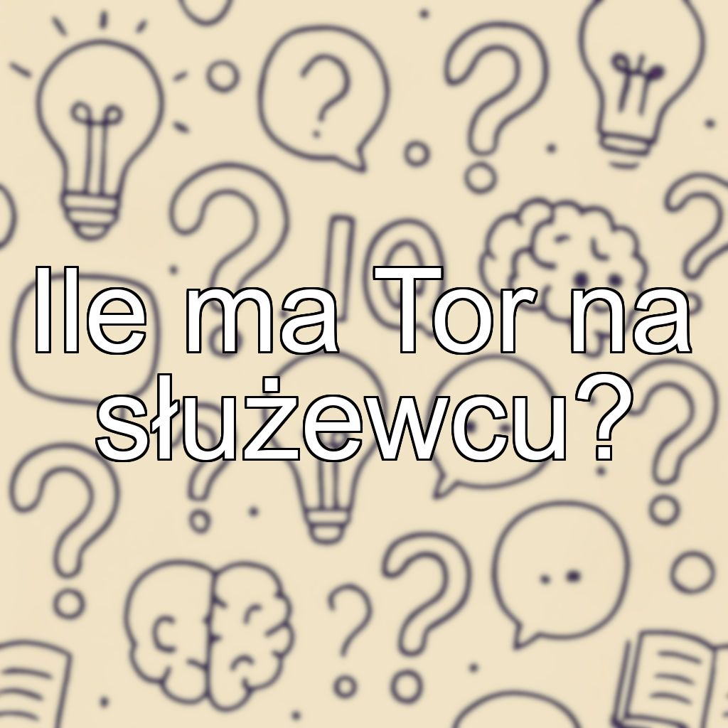 Ile ma Tor na służewcu?