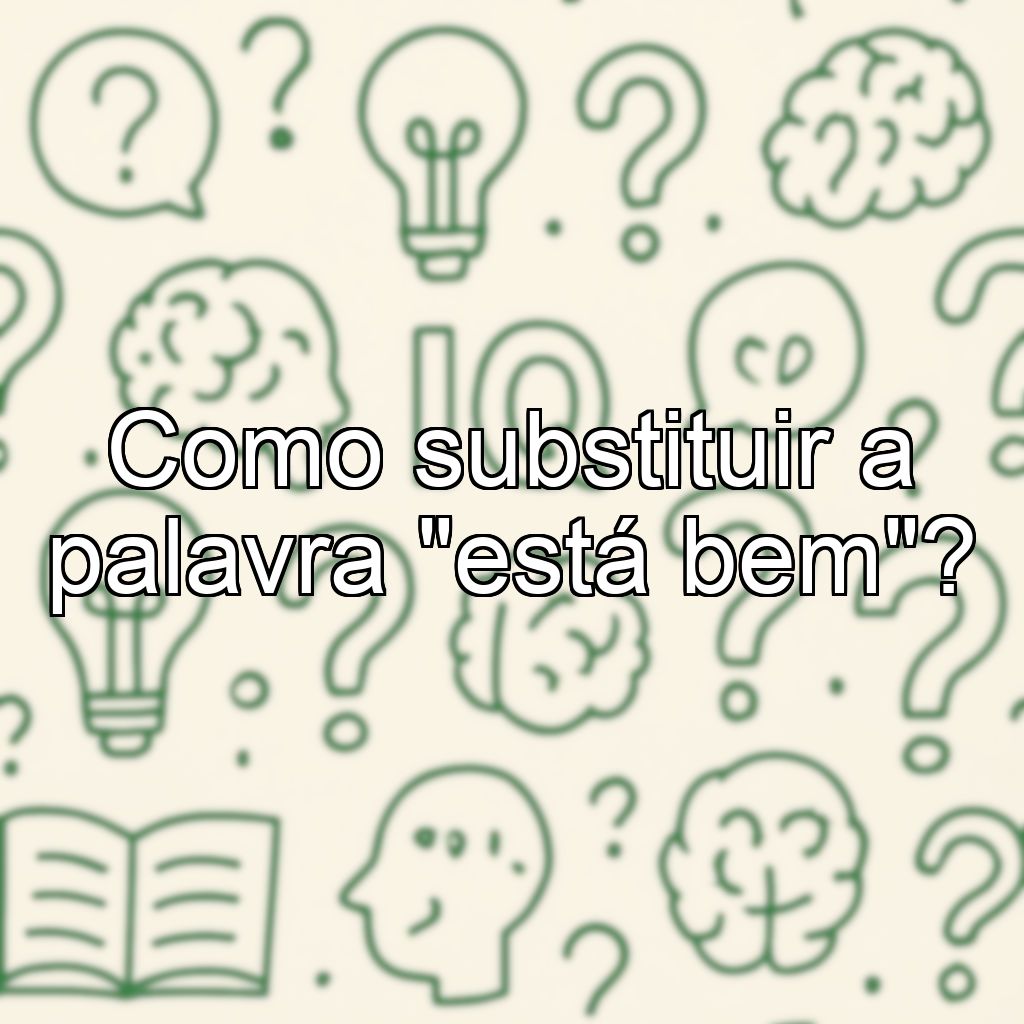 Como substituir a palavra 
