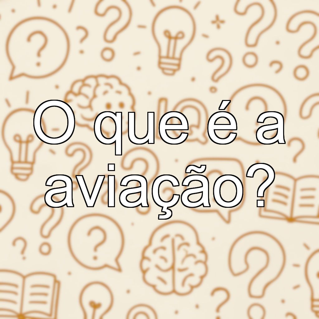O que é a aviação?