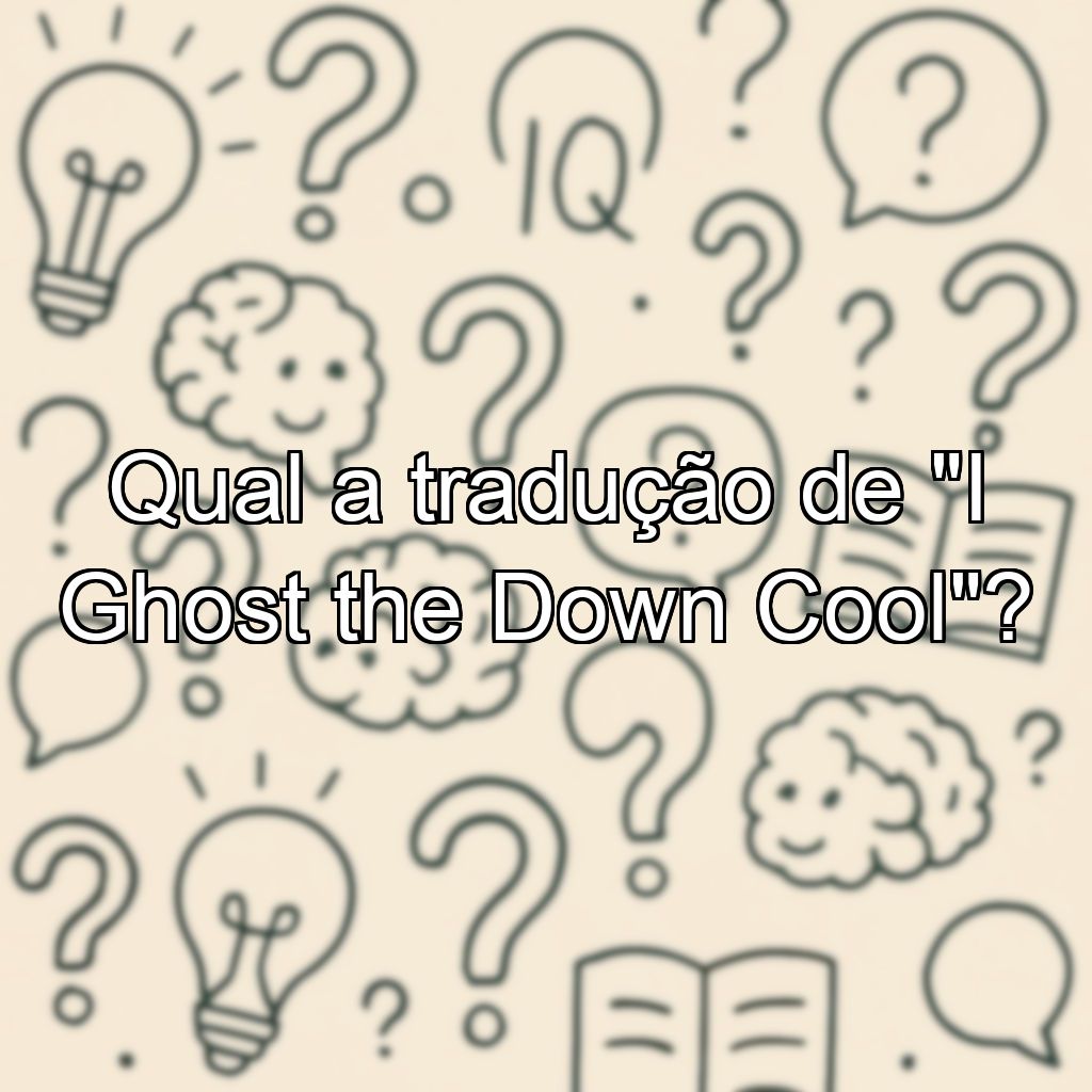 Qual a tradução de 
