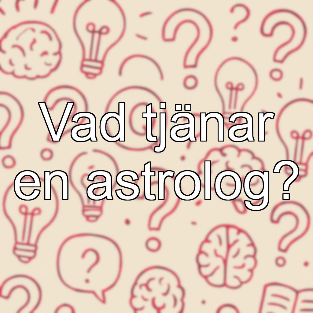 Vad tjänar en astrolog?