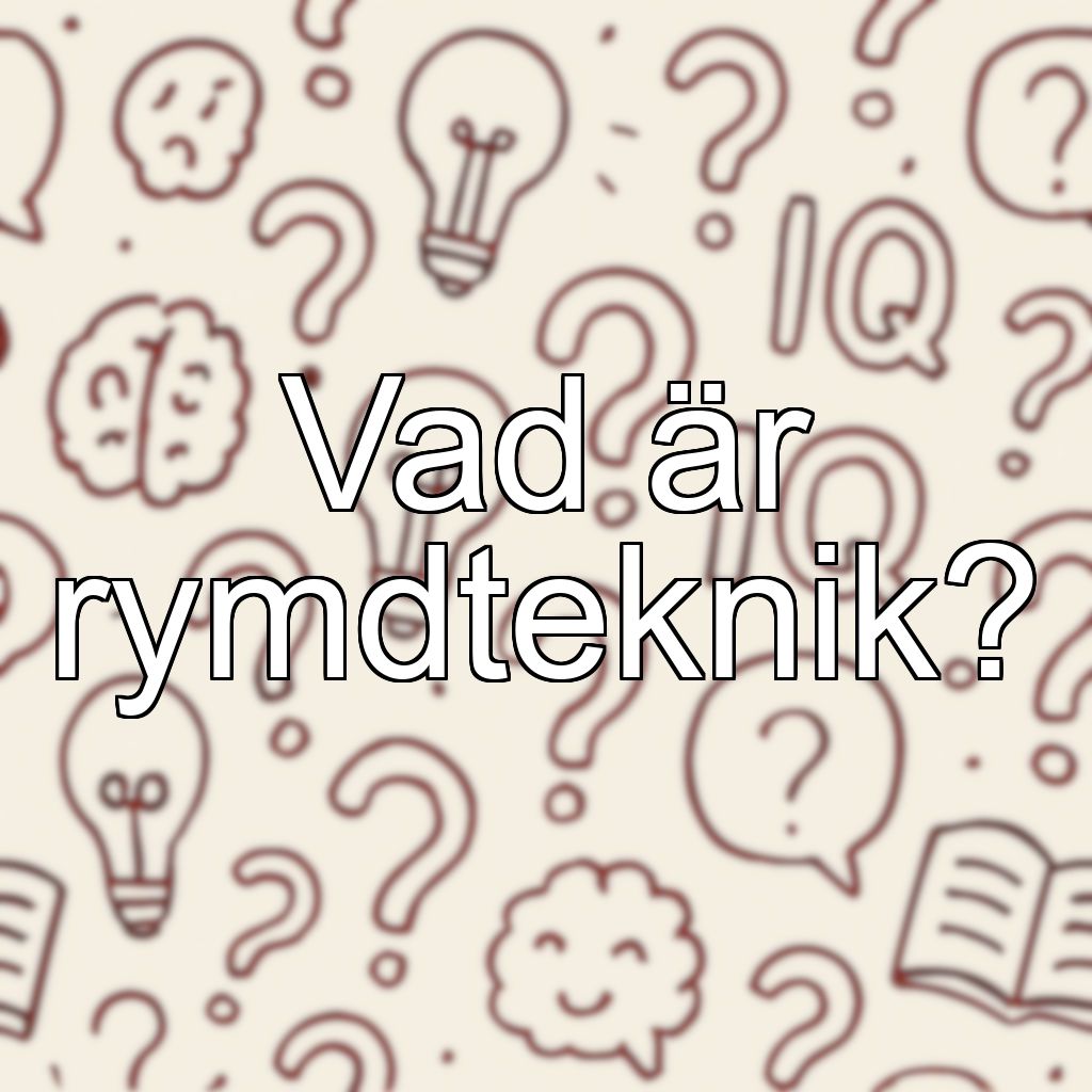 Vad är rymdteknik?